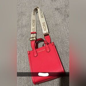 Extra-Small Pebbled Leather Crossbody Bag